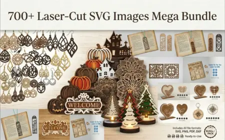 Laser-Cut SVG Images Mega Bundle Feature Image
