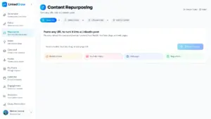 LinkedGrow content repurposing