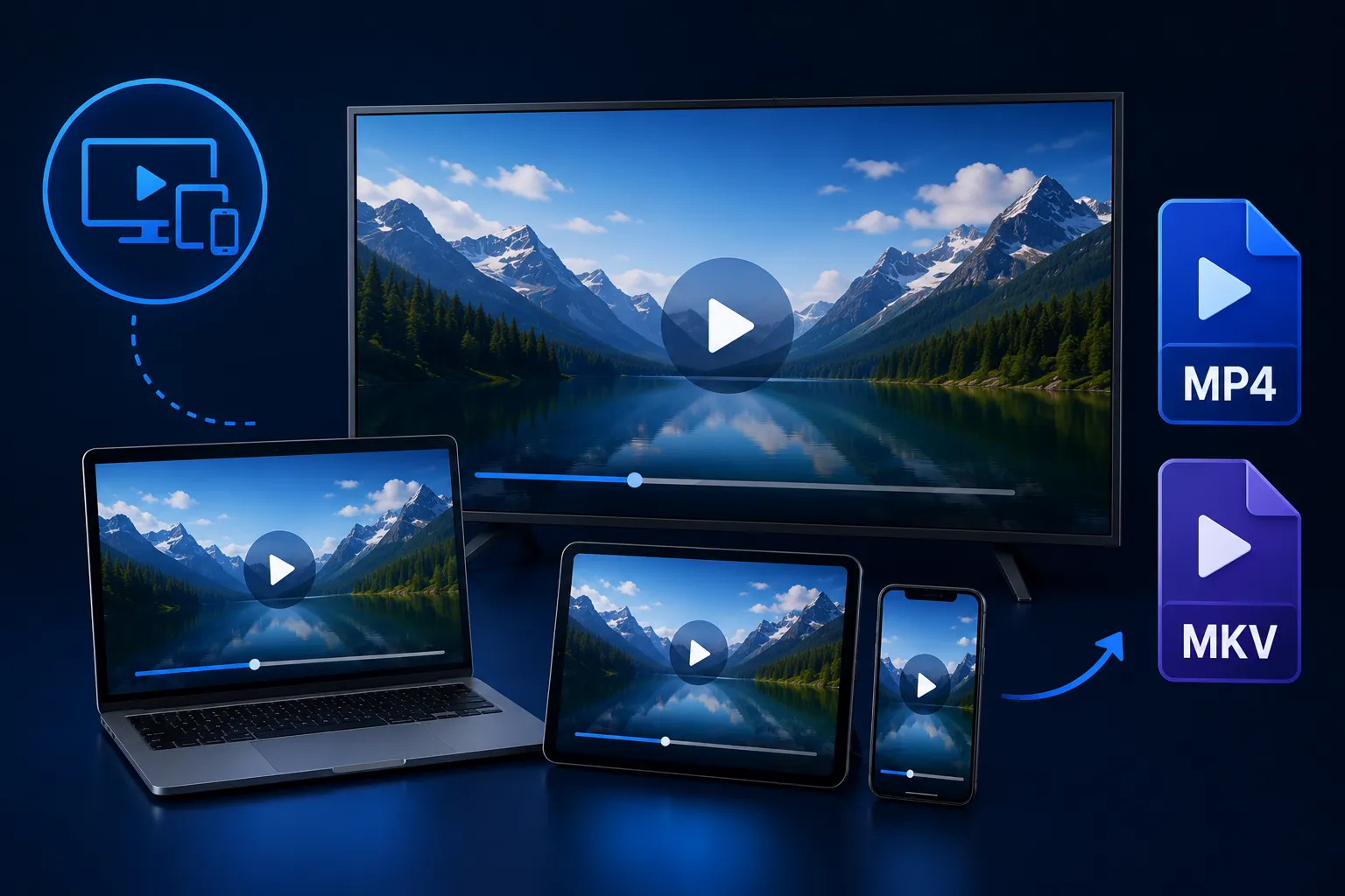 Modern tech streaming devices and formats