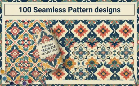 Seamless Pattern Designs Bundle Feature Image