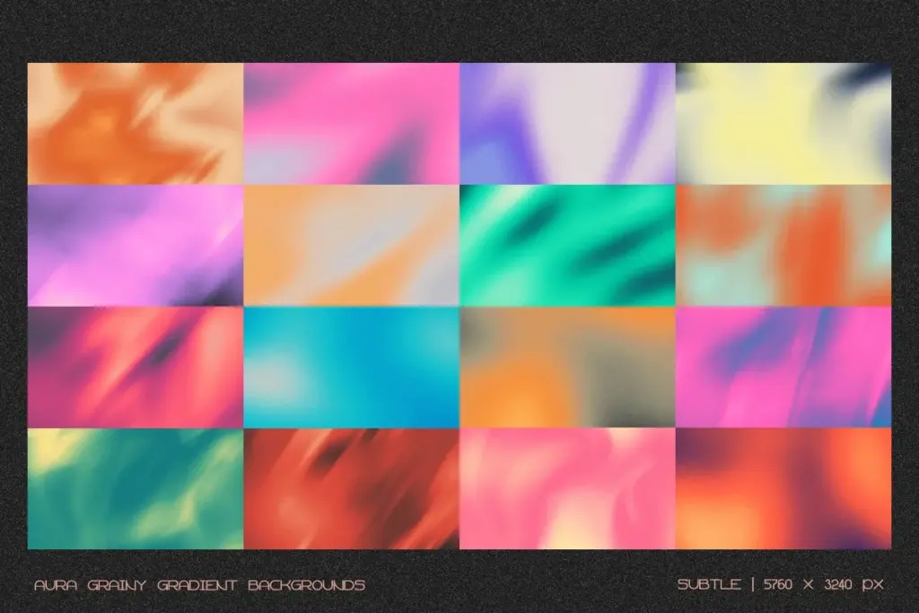 A gentle Grainy Gradient with a hazy transition between muted lavender and pale blue.