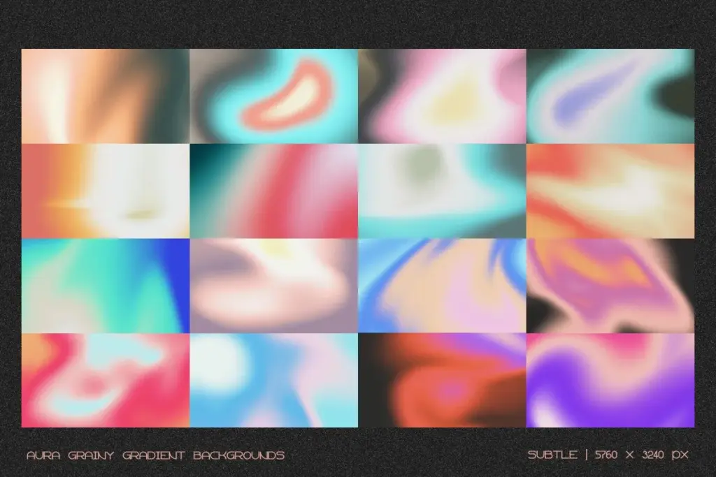 An airy Aura Gradient showcasing a subtle wash of mint green and soft yellow.