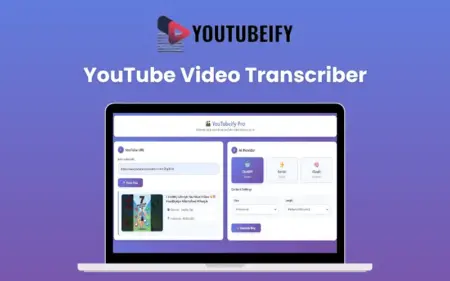 YouTubeify YouTube Video Transcriber Feature Image