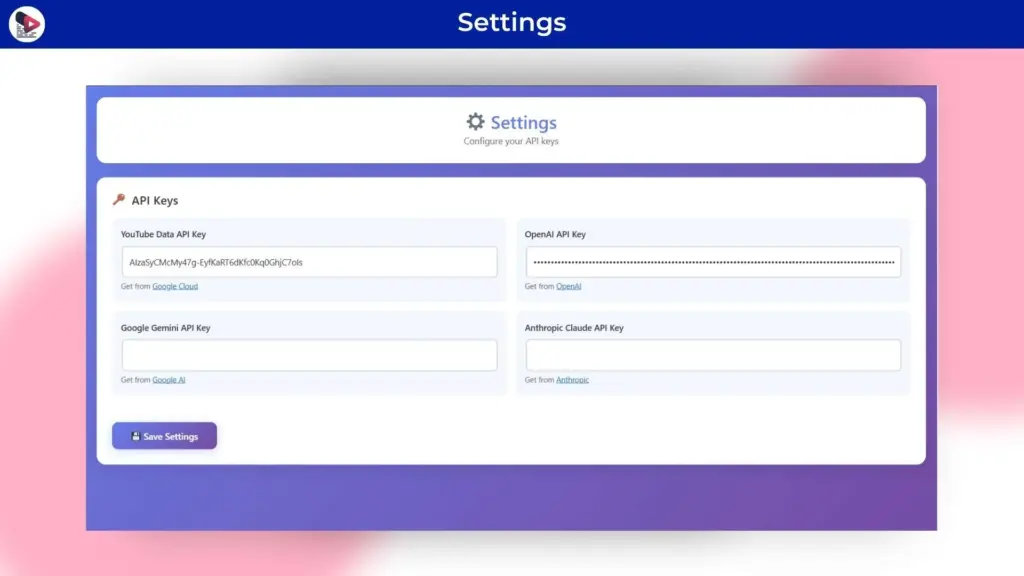 Choose between multiple AI agents in YouTubeify YouTube Video Transcriber