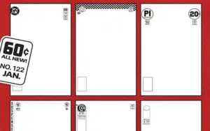Outer space themed backgrounds of Comic Digital Assets Bundle