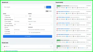 QuitURL's URL shortener