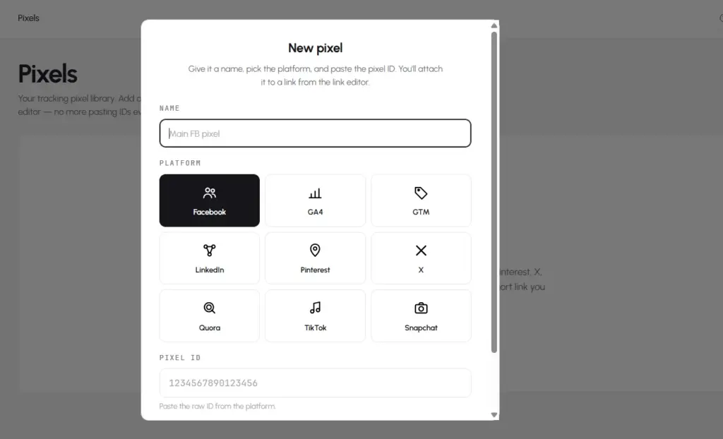 Integrate with analytical apps for tracking with Linked.Codes URL Shortener and QR Code generator