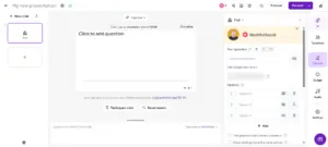 AhaSlides Dashboard
