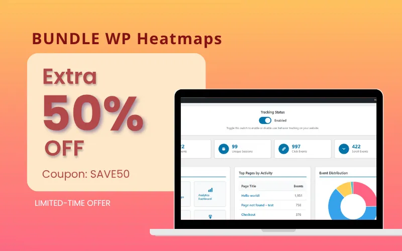 Bundle WP Heatmaps Flash Sale Banner