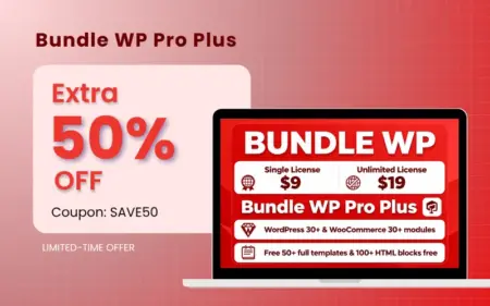 Bundle WP Pro Plus Flash Sale Banner
