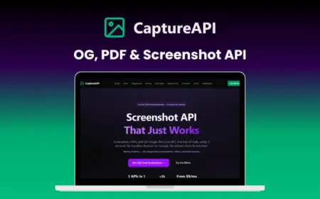 CaptureAPI OG, PDF & Screenshot API Feature Image