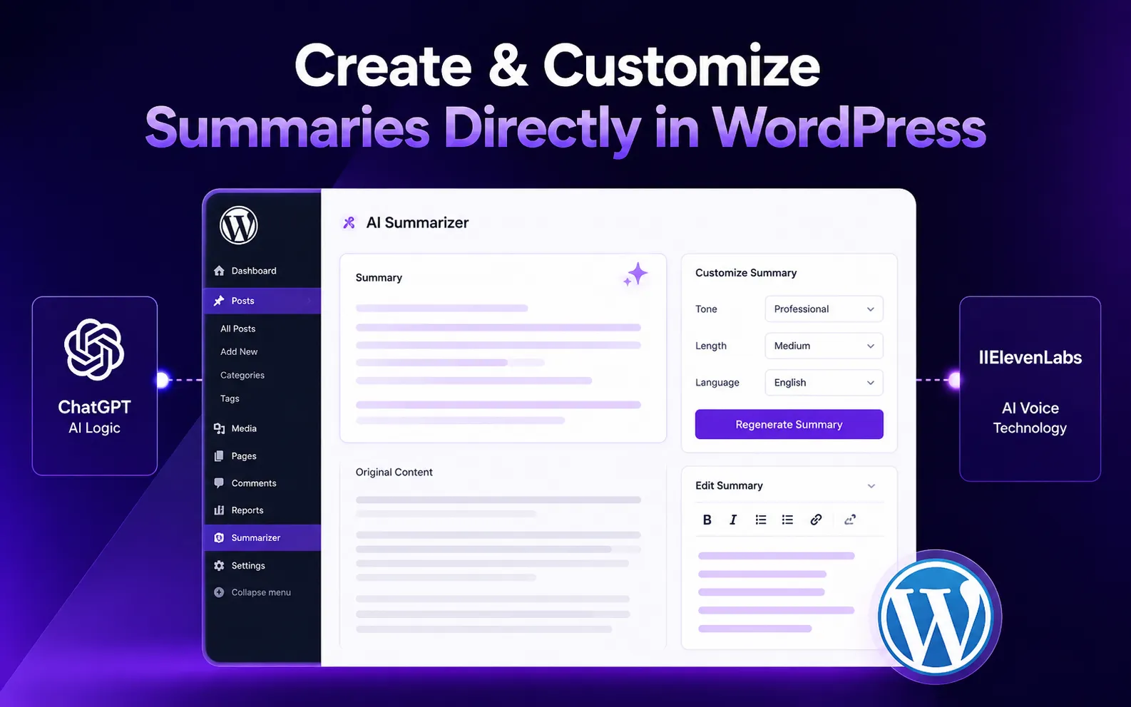 Create-and-Customise-Summaries