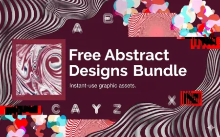 Free Abstract Designs Bundle Feature Image