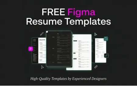 Free Figma Resume Templates Feature Image
