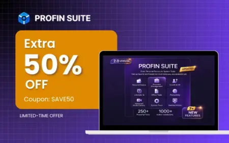PROFIN SUITE 2.0 Flash Sale Banner