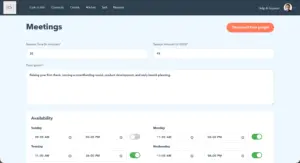 Paid Meetings & sessions with utobo All-in-one Course platform