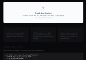 ParseFlow Batch Processing
