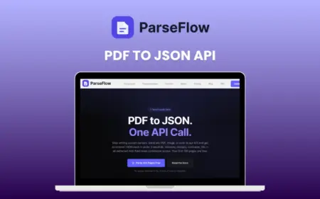 ParseFlow PDF TO JSON API Feature Image