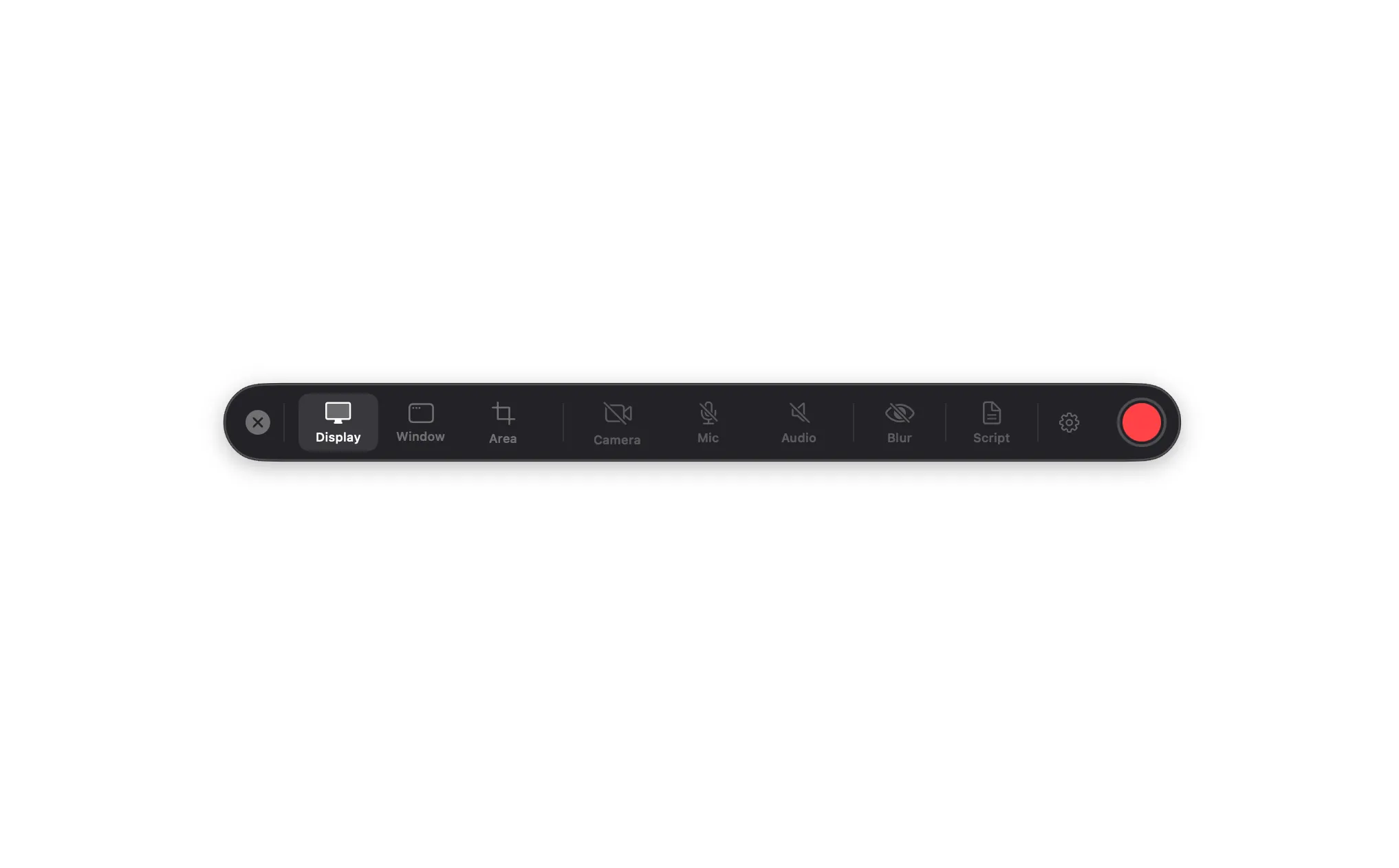 Screen Bolt Bar