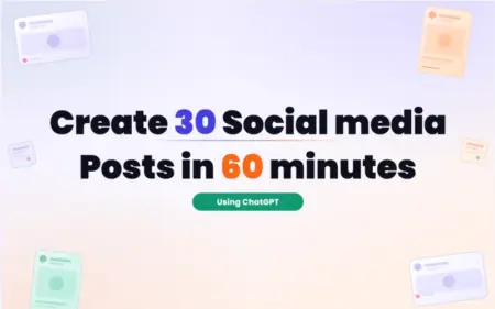 Social media content creation playbook feature image