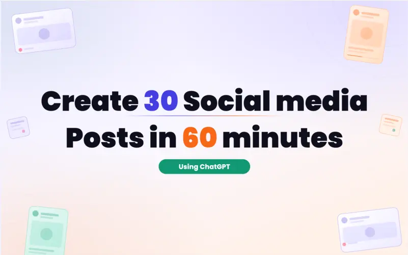 Social media content creation playbook feature image