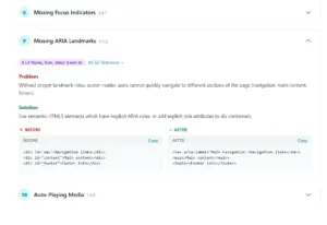 Validate ARIA Accessibility Properly using FixMyWeb Website Accessibility Checker
