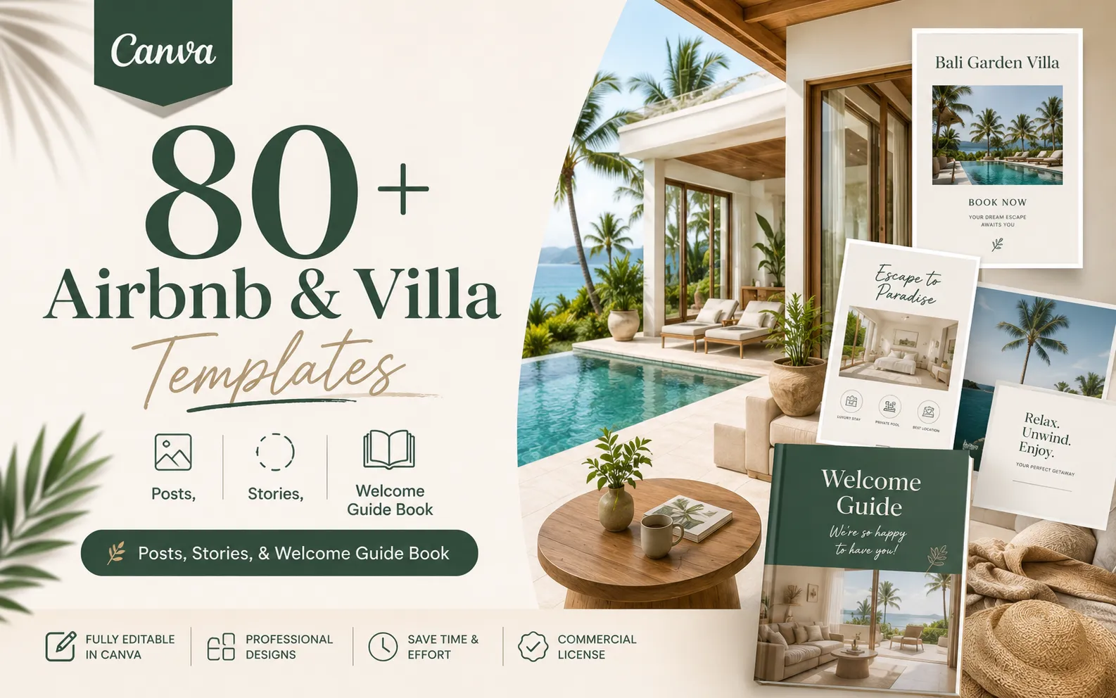 Grow Your Airbnb Bookings With 80+ Ready-Made Canva Templates