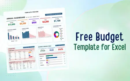 Free Budget Template For Excel and Google Sheets Feature Image