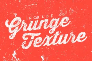 Grunge textures for creating vintage letterpress effect designs