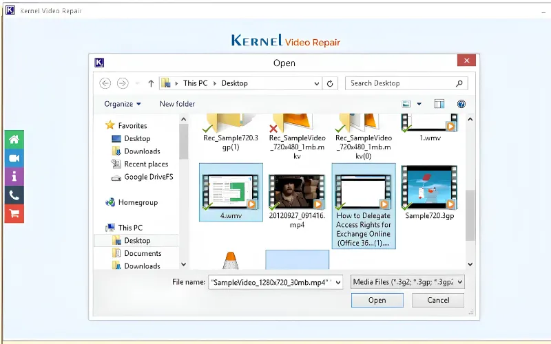 Repair Multiple Videos In One Go