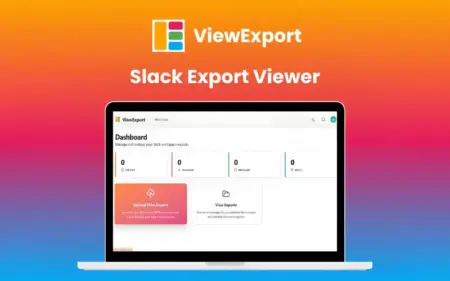 ViewExport Slack Export Viewer Feature Image