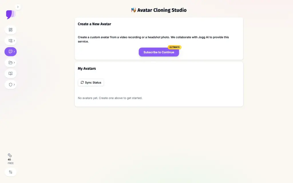 Create Avatars Using ChatSlide AI Presentation Maker