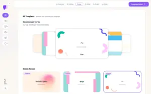 Access Multiple Templates Using ChatSlide AI Presentation Maker
