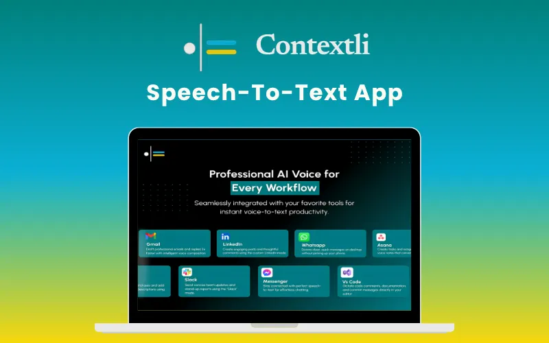 Contextli Speech To Text App Feature Image