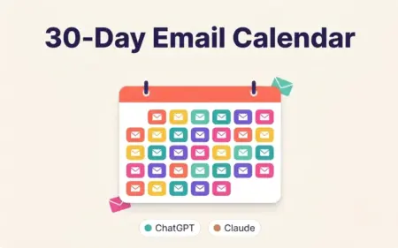 Free Email Content Calendar Playbook Feature Image