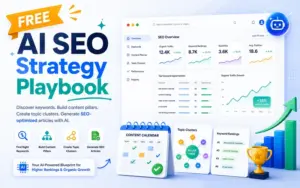 Free AI SEO Strategy Playbook Feature Image