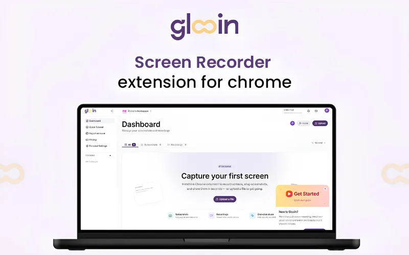 Glooin Screen Recorder Extension For Chrome Feature Image