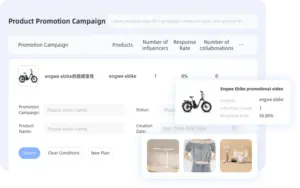 Campaign Management in KOLSprite AI TikTok Influencer Marketing Platform