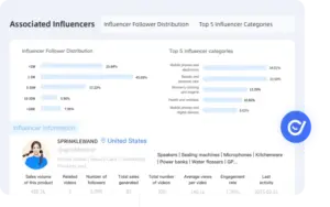 Product Library in KOLSprite AI TikTok Influencer Marketing Platform