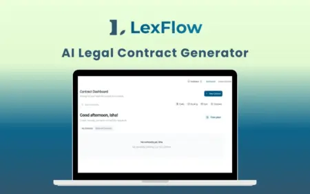 LexFlow AI legal Contract Generator Feature Image