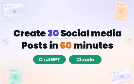 Social media content creation playbook feature image