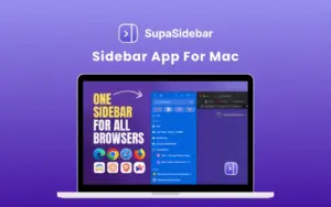 SupaSidebar Sidebar App for Mac Feature Image