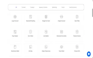 Creative Widgets Included With Turbo Addons For Elementor