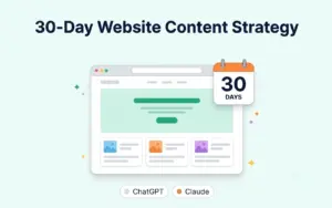 Website Content Strategy Playbook Feature Image