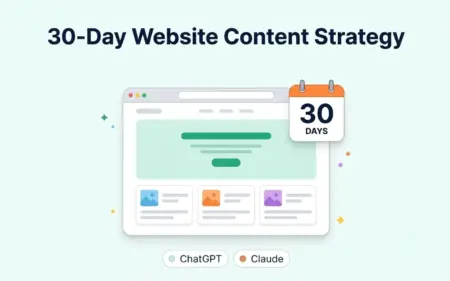 Website Content Strategy Playbook Feature Image