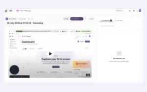 This is the screenshot preview page of Glooin Screen Recorder Extension for Chrome.