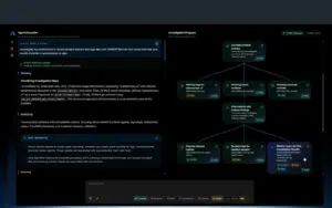 AI agent investigation graph