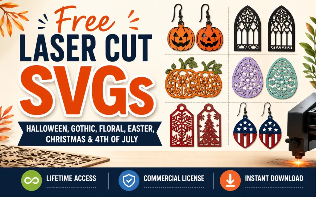 Free Laser Cut SVG Designs Bundle