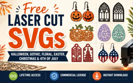 Free Laser Cut SVG Designs Bundle