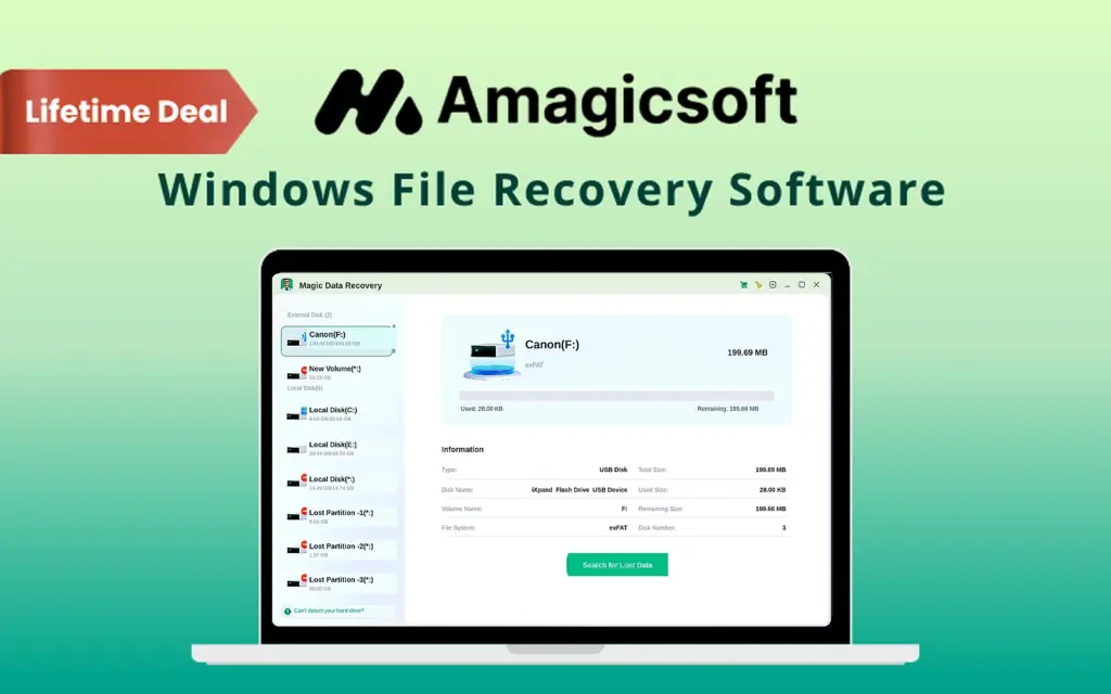 Magic Data Recovery Windows File Recovery Software Feature Image